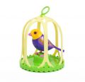 Птичка ДигиБёрдс Ливия в клетке (фиолетовая)