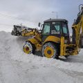 Уборка снега трактором, Йошкар-Ола
