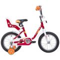 Novatrack 14" MAPLE красный, полная защита цепи, тормоз нож, крылья цвет, сидение для кук