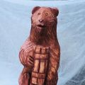 Медведь. Деревянная скульптура