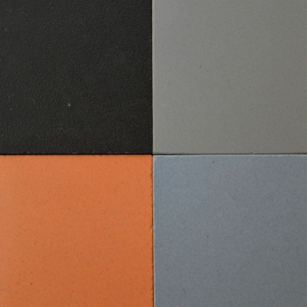 Керамогранит 600х600 RAL чёрный, серый