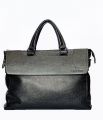 Мужская сумка портфель Lare Boss 135 большая натуральная кожа черный