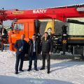 Компания «Палфингер Сани Крэйнз» представила 30-тонный автокран на конференции «Сибирские дороги»