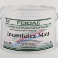 Краска интерьерная FEIDAL Innenlatex Matt супербелая 2,5 л