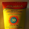 Солнцезащитный бальзам ЮРМАЛА SPF 30 (Дзинтарс, Латвия)