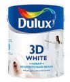 Краска Дюлакс Dulux Новая ослепительно белая 3D White 9л/14 кг.