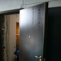 Стальная дверь утепленная с профильным каркасом