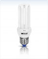 Энергосберегающие лампы Wolta 3U от 7Вт до 26Вт цоколь Е14 и Е27