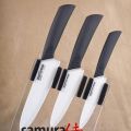 Набор кухонных керамических ножей Самура