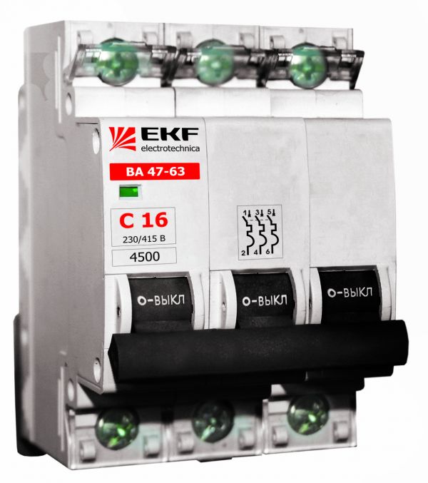 Автоматический выключатель 3p 32а. Автоматический выключатель EKF ba 47-63. EKF c63 автомат. Авт. Выкл. 3p 50а (c) 4,5ka ва 47-63 EKF. Автоматический выключатель EKF ва 47-63 3p (c) 4,5ka.
