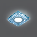 Светильник Gauss Backlight BL030 квадрат кристалл/хром GU5.3 LED 4100K