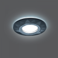 Светильник Gauss Backlight BL058 круг графит/хром GU5.3 LED 4100K