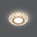 Светильник Gauss Backlight BL049 круг кристалл/хром GU5.3 LED 2700K