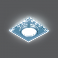 Светильник Gauss Backlight BL062 квадрат кристалл/хром GU5.3 LED 4100K