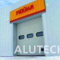 Ворота автоматические секционные промышленные марки ALUTECH