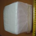 Бумажные салфетки 100 листов Белые для общепита в полиэтиленовой упаковке