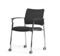 Стул "PINKO" plastic cast Arms