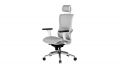 Офисное кресло A8 white серый