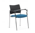 Стул "PINKO" plastic 4legs Arms+WT