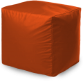 Пуфик "Куб" оранжевый