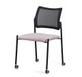 Стул "PINKO" Mesh cast black noArms