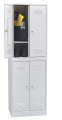 Шкаф для одежды четырехсекционный 1860x600x500