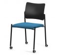 Стул "Pinko" plastic cast black noArms