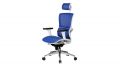 Офисное кресло A8 white синий