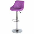 Барный стул КОМФОРТ WX-2396 фиолетовый
