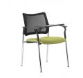 Стул "PINKO" Mesh 4legs Arms+WT
