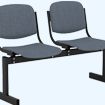 Блок стульев 2-местный, мягкий, не откидывающиеся сиденья Модель 252М