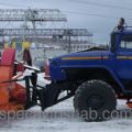 Шнекороторный снегоочиститель на Урал