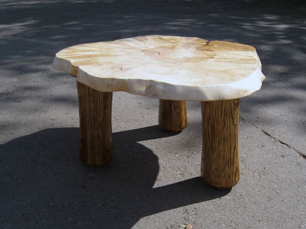 кофейный столик из сувел Древа цвет