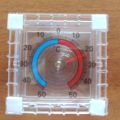 Термометр оконный биметаллический, квадратный