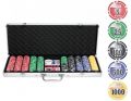 Набор для покера "НАТС"-500 фишек с номинало