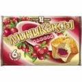 Мини-кекс Русский бисквит клубника со сливками 200 гр.