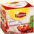 Чай Липтон Juicy Strawberry Raspberry