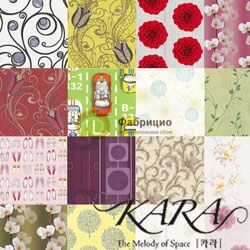Виниловые обои на бумажной основе : коллекция "Kara"
