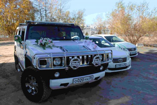 Машина на свадьбу 