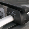 Багажник "LUX" на рейлинги с дугами прямоугольными в пластике (1,2м)