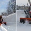 Шнеко-роторный снегоотбрасыватель СТ1500