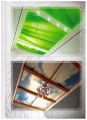 Натяжной потолок (фотопечать) с различными элементами декорирования (Природа)