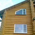 Изготовление и монтаж пластиковых окон в деревянном доме по индивидуальным размерам заказчика