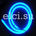 Светодиодный неон (LED neon light) 14х26 синий