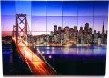 Лаковая модульная картина Мост в Сан-Франциско