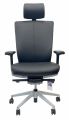Эргономичное кресло SCHAIRS AEON-F01SX BLACK (кожа)