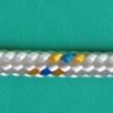Шнур плетеный полиамидный 16-прядный с сердечником d7мм-100м р/н 1000 кгс
