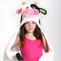 Полотенце с капюшоном для детей Zoocchini Корова Кейси