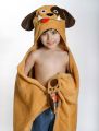 Полотенце с капюшоном для детей Zoocchini Собачка Даффи