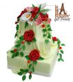 Свадебный торт Каскад любви